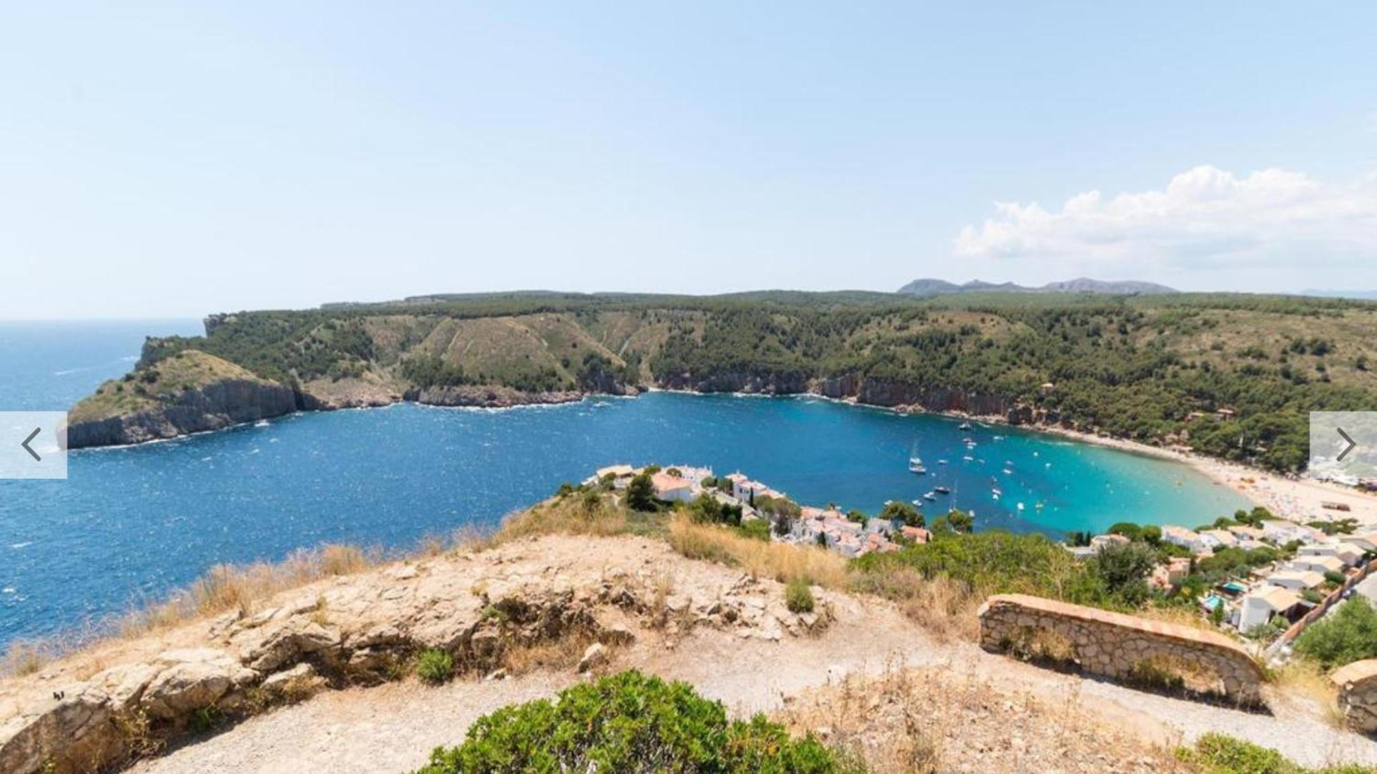 Apartamento Orsa-Atico Con Vista Al Mar Y Piscina L' Escala Exterior foto