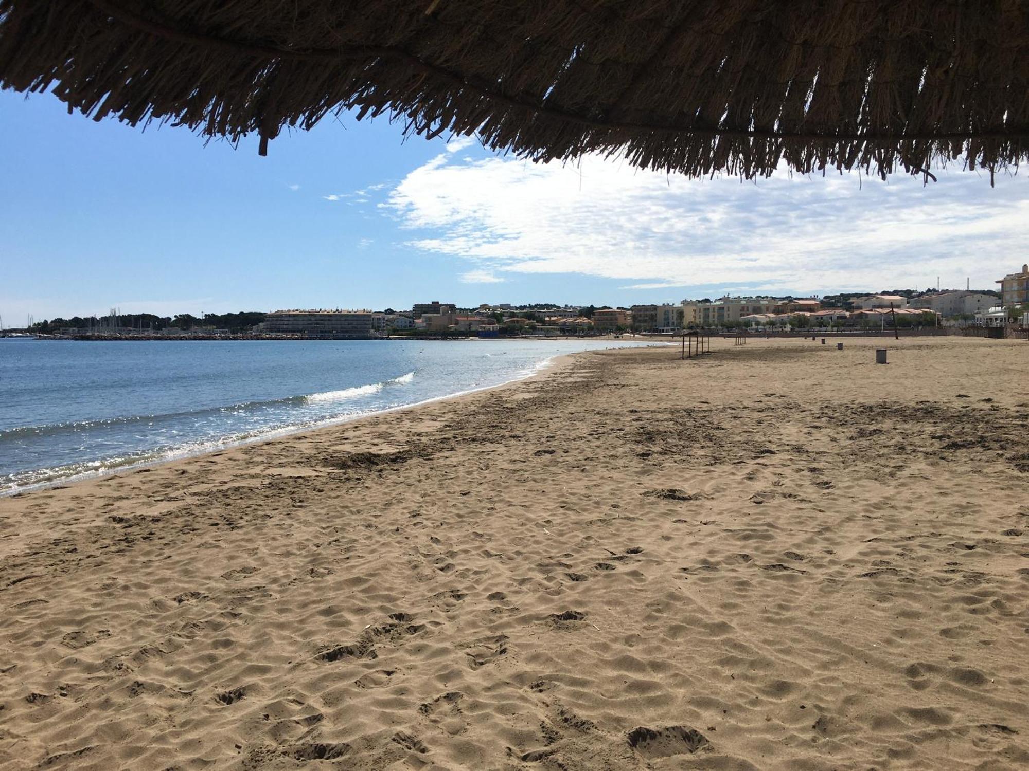 Apartamento Orsa-Atico Con Vista Al Mar Y Piscina L' Escala Exterior foto